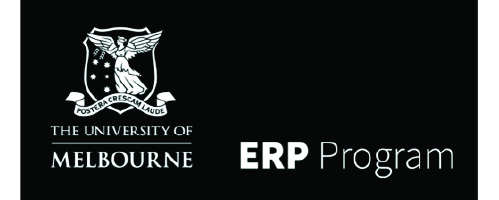 University of Melbourne logo and the words Enterprise Resource Planning